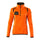 Mascot Accelerate Safe Ladies Half Zip Microfleece #colour_hi-vis-orange-dark-anthracite