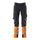 Mascot Accelerate Safe Ultimate Stretch Trousers with Thigh Pockets - Dark Navy/Hi-Vis Orange #colour_dark-navy-hi-vis-orange