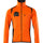 Mascot Accelerate Safe Microfleece Jacket with Half Zip #colour_hi-vis-orange-dark-navy