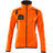 Mascot Accelerate Safe Ladies Microfleece Jacket with Zipper #colour_hi-vis-orange-dark-navy