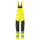 Mascot Accelerate Safe Bib & Brace with Kneepad Pockets - Hi-Vis Yellow/Dark Navy #colour_hi-vis-yellow-dark-navy