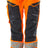 Mascot Accelerate Safe Ladies Diamond Fit Trousers with Kneepad Pockets #colour_hi-vis-orange-navy