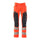 Mascot Accelerate Safe Trousers with Kneepad Pockets - Hi-Vis Red/Dark Navy #colour_hi-vis-red-dark-navy