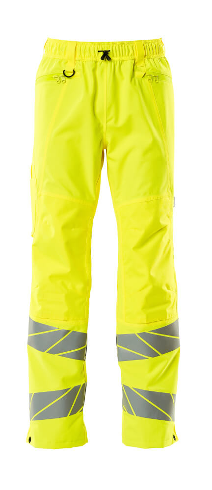 Mascot Accelerate Safe Over Trousers with Lightweight Lining #colour_hi-vis-yellow
