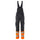 Mascot Accelerate Safe Bib & Brace with Kneepad Pockets #colour_dark-navy-hi-vis-orange