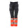 Mascot Accelerate Safe Ladies Diamond Fit Trousers with Kneepad Pockets #colour_navy-hi-vis-red