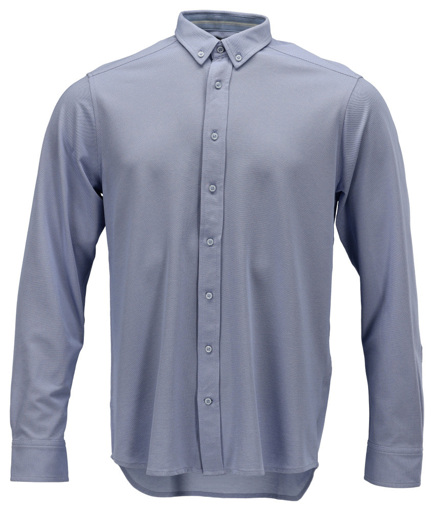 Mascot Frontline Modern Fit Stretch Shirt #colour_light-blue