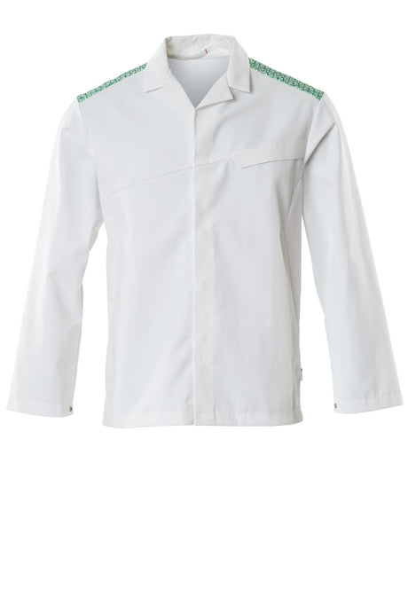 Mascot Food & Care Jacket #colour_white-grass-green