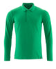 Mascot Crossover Long-Sleeved Polo Shirt with ProWash Technology #colour_grass-green