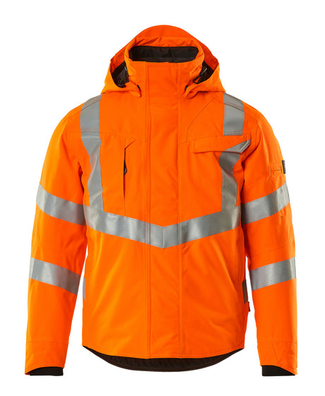 Mascot Safe Supreme Hastings Winter jacket #colour_hi-vis-orange