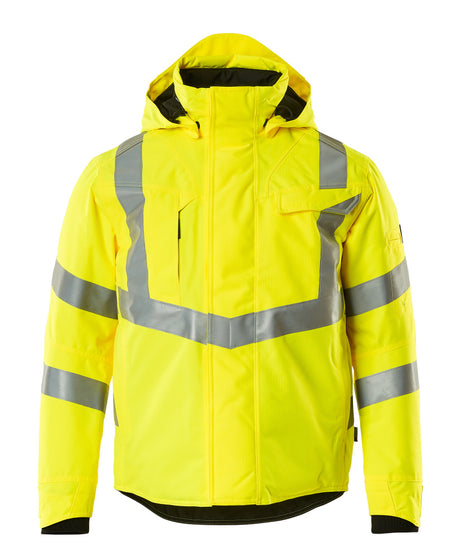 Mascot Safe Supreme Hastings Winter jacket #colour_hi-vis-yellow