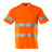 Mascot Safe Classic Modern Fit V-Neck T-Shirt #colour_hi-vis-orange