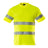 Mascot Safe Classic Modern Fit V-Neck T-Shirt #colour_hi-vis-yellow
