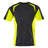 Mascot Accelerate Safe Modern Fit T-shirt #colour_black-hi-vis-yellow
