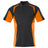 Mascot Accelerate Safe Modern Fit Polo Shirt #colour_dark-navy-hi-vis-orange