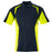 Mascot Accelerate Safe Modern Fit Polo Shirt #colour_dark-navy-hi-vis-yellow