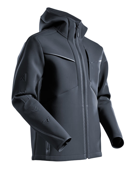 Mascot Customized Softshell Jacket with Hood #colour_dark-navy
