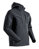 Mascot Customized Softshell Jacket with Hood #colour_black