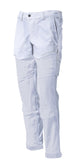 Mascot Customized Stretch Trousers with Kneepad Pockets - White #colour_white