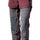 Mascot Customized Stretch Trousers with Kneepad Pockets - Bordeaux/Stone Grey #colour_bordeaux-stone-grey