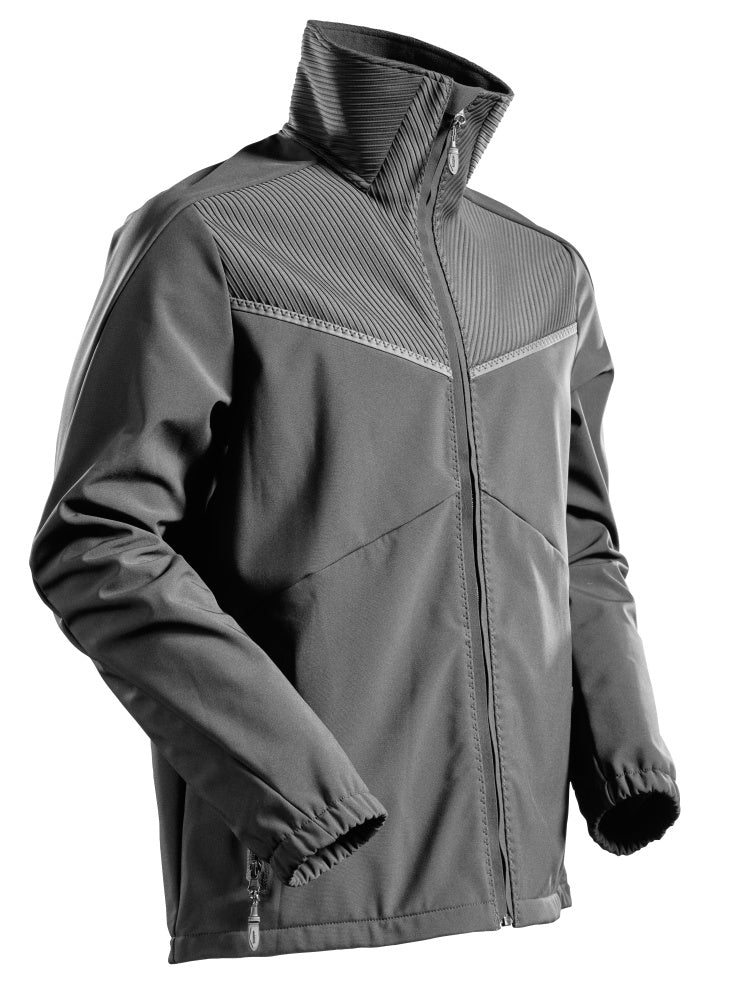 Mascot Customized Softshell Jacket #colour_stone-grey