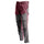 Mascot Customized Stretch Trousers with Kneepad Pockets - Bordeaux/Stone Grey #colour_bordeaux-stone-grey