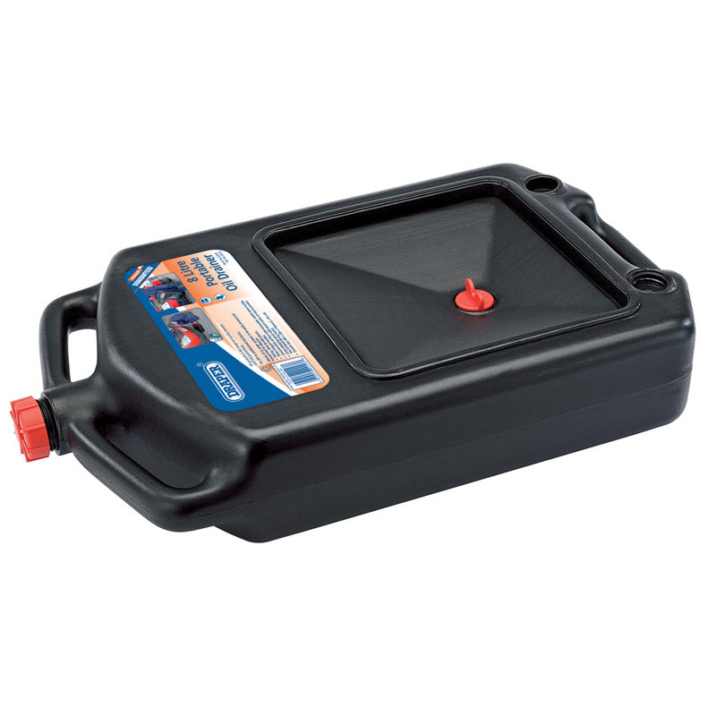 Draper 8L Portable Oil Drainer