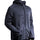 Mascot Customized Microfleece with Hood and Zipper #colour_dark-navy