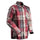 Mascot Customized Checked Flannel Shirt #colour_bordeaux-checked