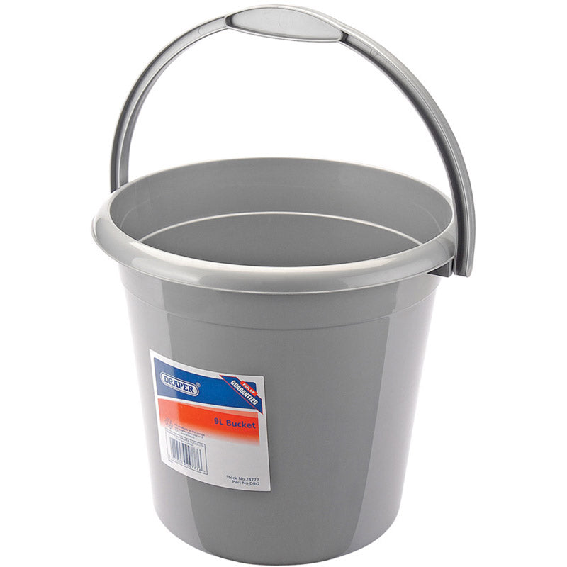 Draper Plastic Bucket (9L)