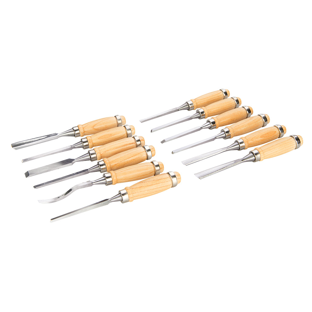 Silverline Wood Carving Set 12Pce