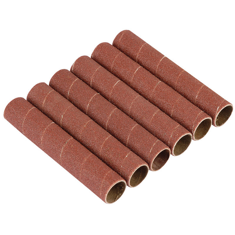 Draper Pack of Six 19mm Aluminium Oxide Sanding Sleeves for 10773