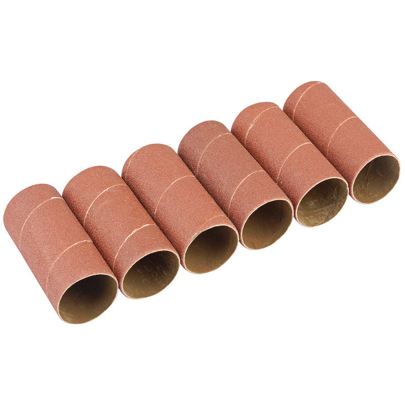 Draper Pack of Six 51mm Aluminium Oxide Sanding Sleeves for 10773