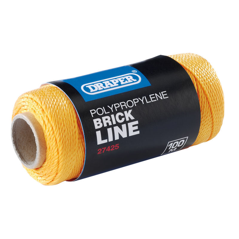 Draper Orange Propylene Brick Line (100M)