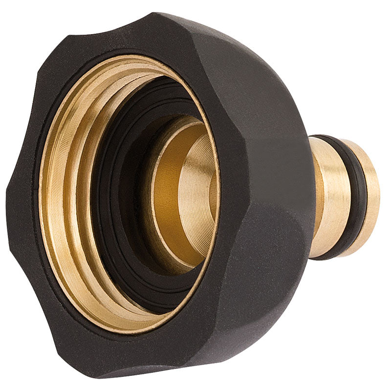 Draper Brass and Rubber Tap Connector (1")