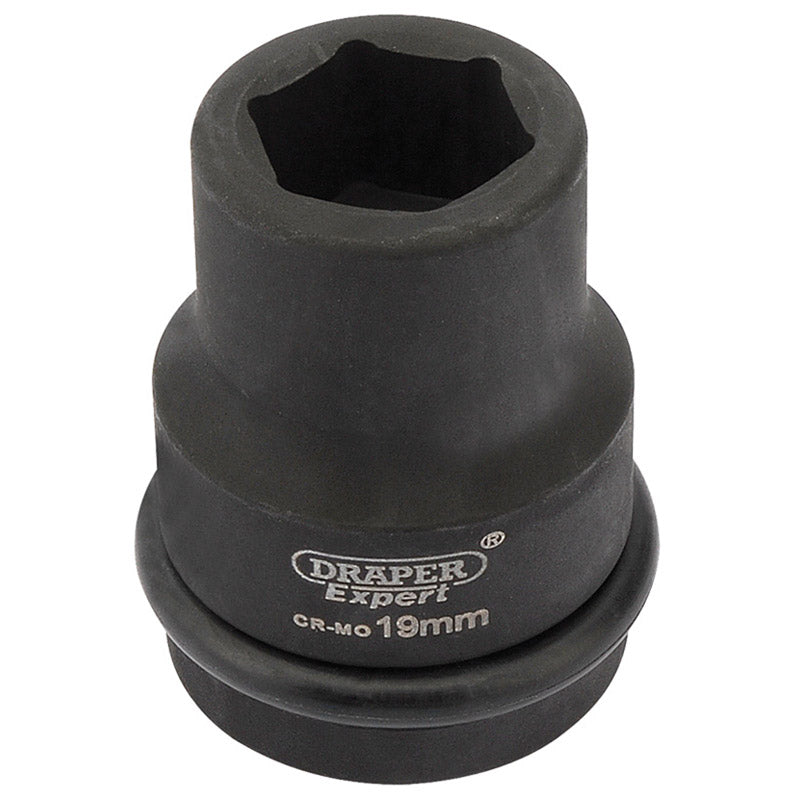 Draper Expert 19mm 3/4" Square Drive Hi-Torq&#174; 6 Point Impact Socket