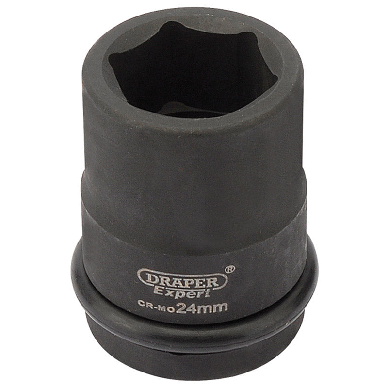 Draper Expert 24mm 3/4" Square Drive Hi-Torq&#174; 6 Point Impact Socket