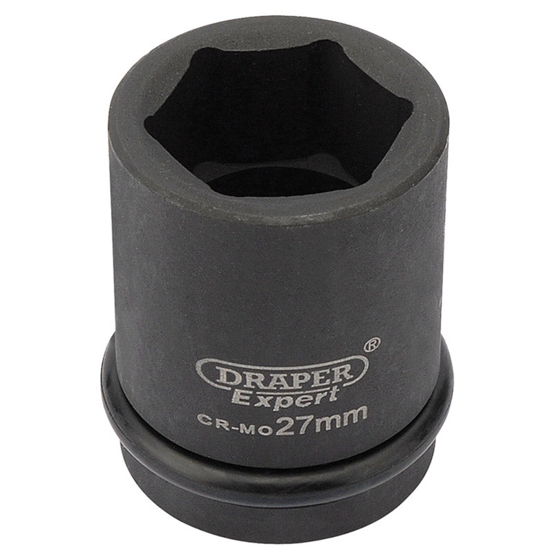 Draper Expert 27mm 3/4" Square Drive Hi-Torq&#174; 6 Point Impact Socket