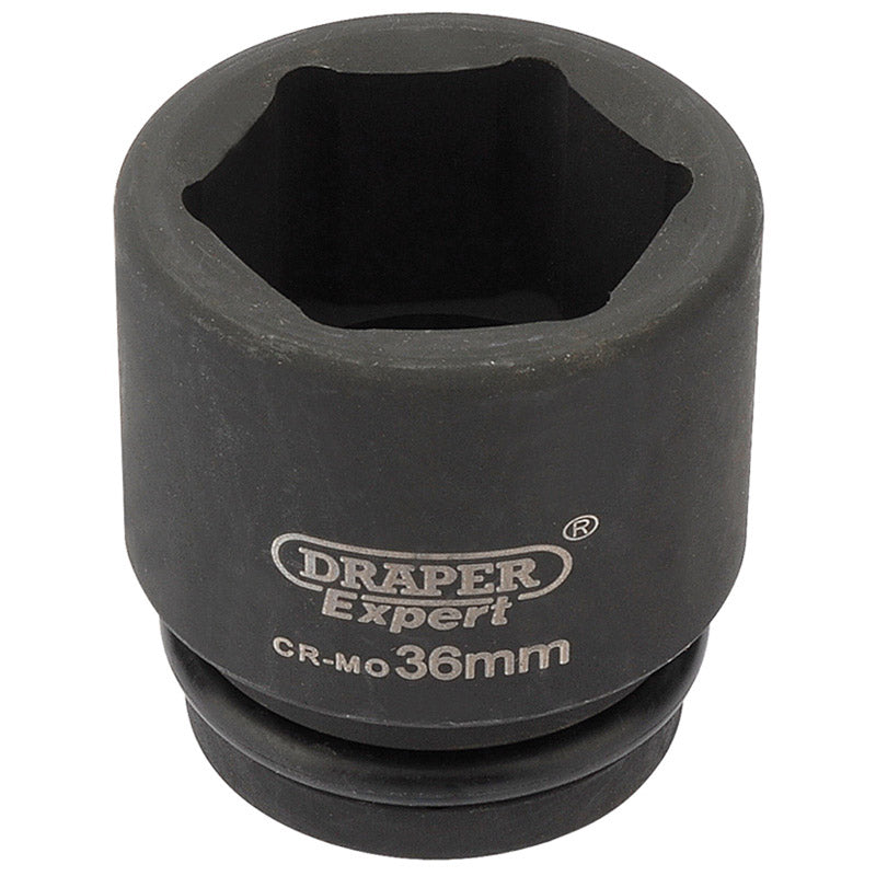 Draper Expert 36mm 3/4" Square Drive Hi-Torq&#174; 6 Point Impact Socket