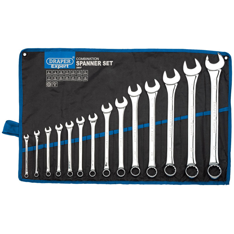 Draper Metric Combination Spanner Set (14 Piece)