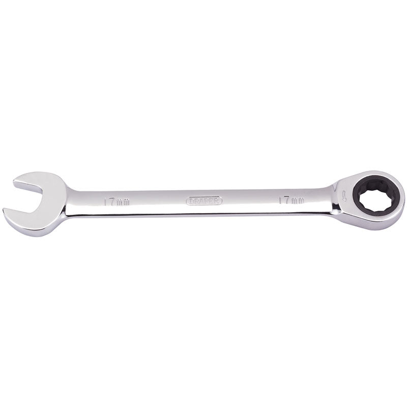 Draper 17mm Metric Ratcheting Combination Spanner