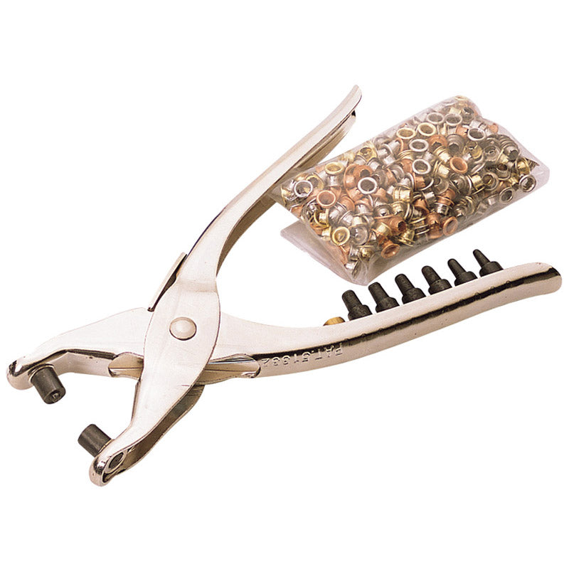 Draper 210mm Interchangeable Hole Punch and Eyelet Pliers
