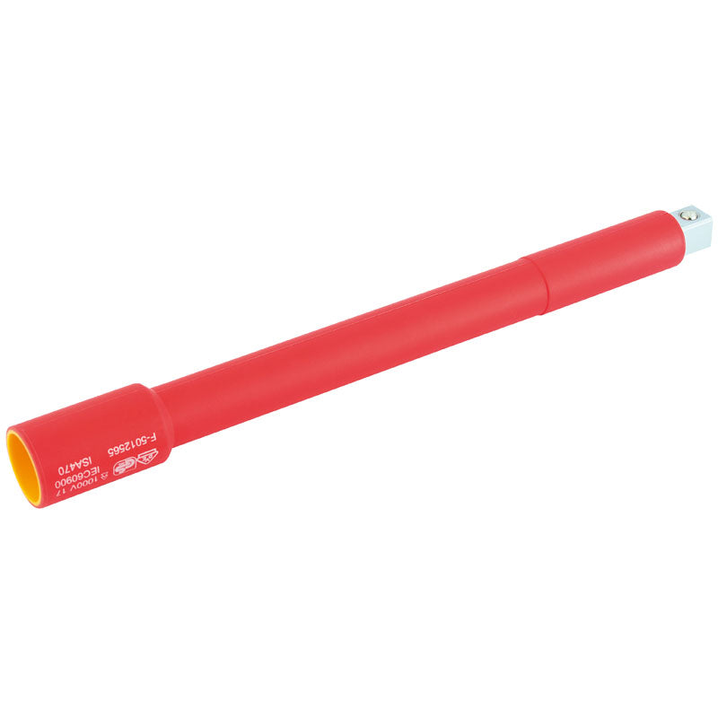 Draper 1/2" Sq. Dr. VDE Approved Fully Insulated Extension Bar (250mm)