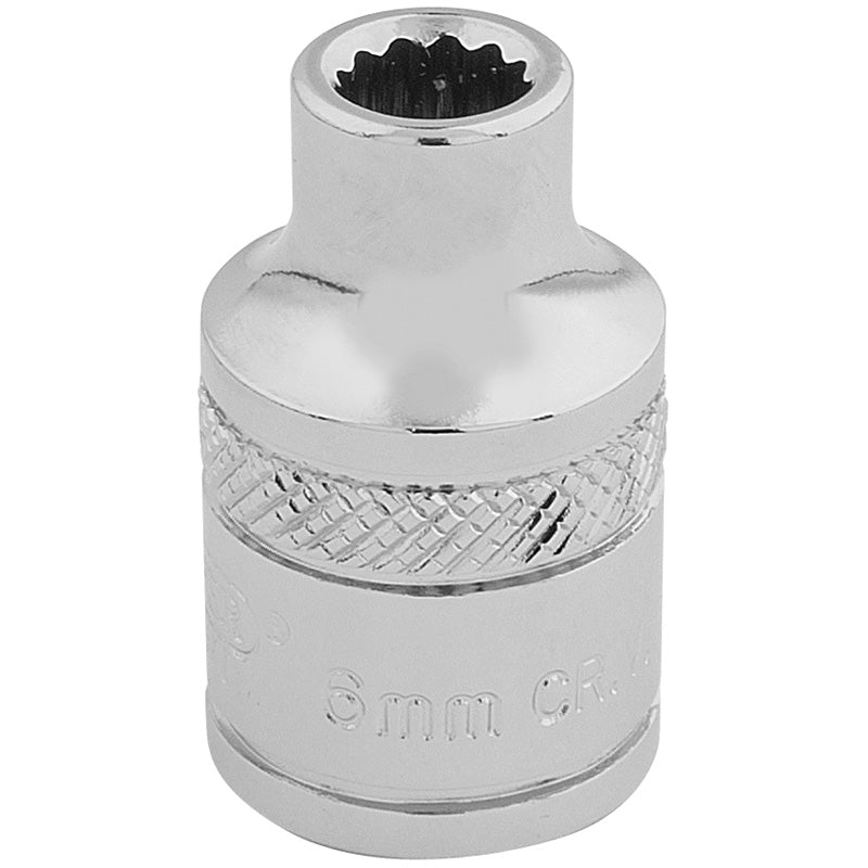 Draper 3/8" Square Drive Hi-Torq&#174; 12 Point Socket (6mm)