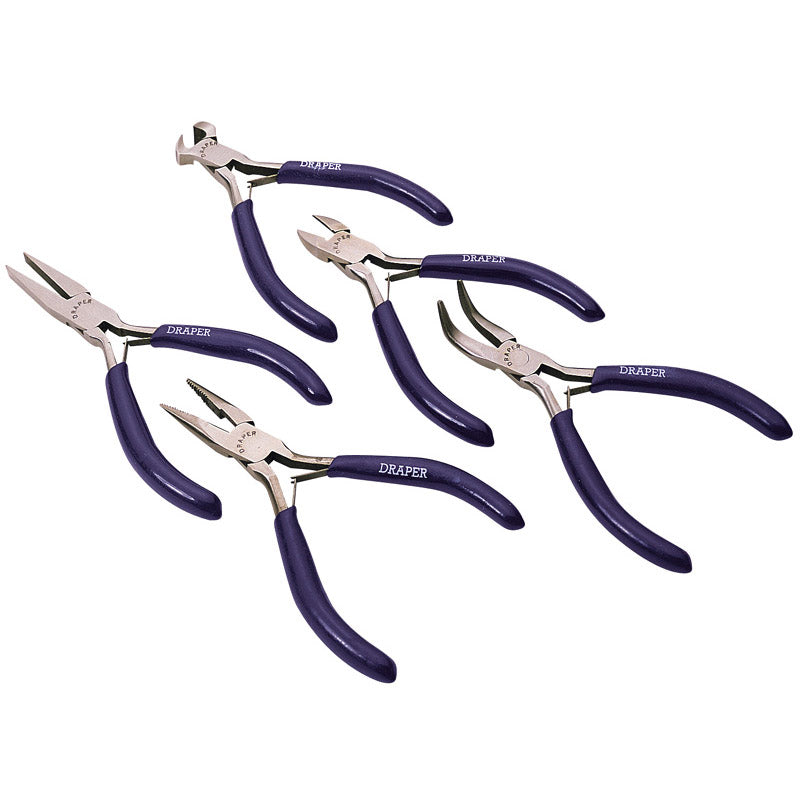 Draper Carbon Steel Mini Plier Set (5 Piece)