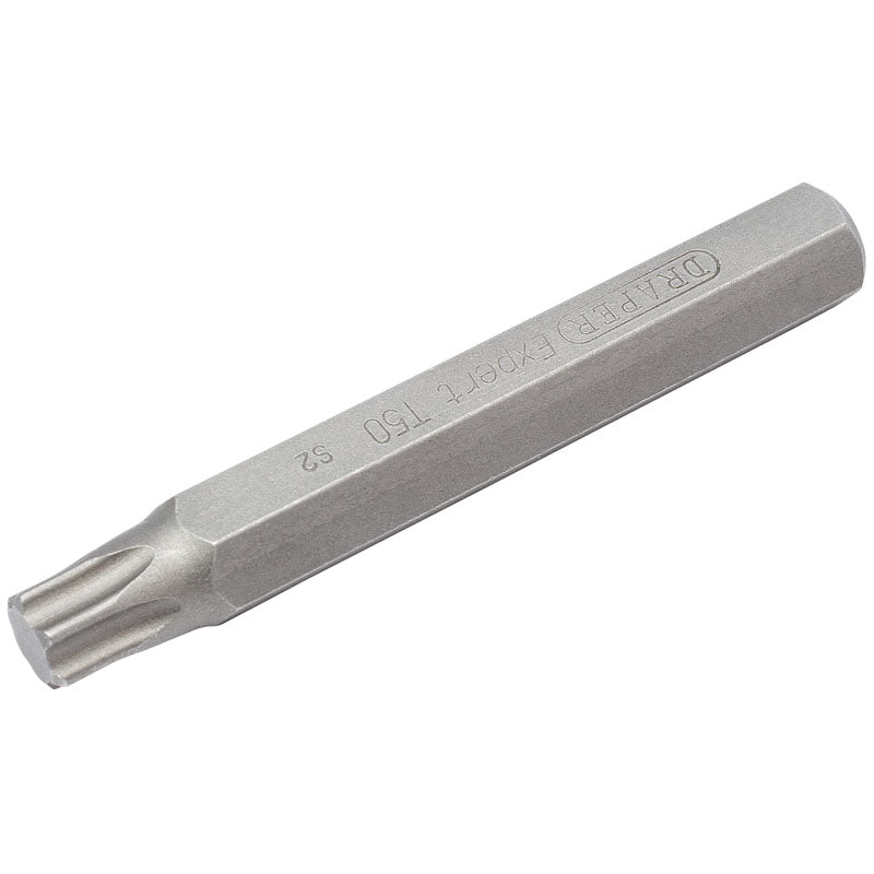 Draper Expert T50 x 75mm Draper TX-STAR&#174; 10mm Insert Bit for Mechanic's Bit Sets