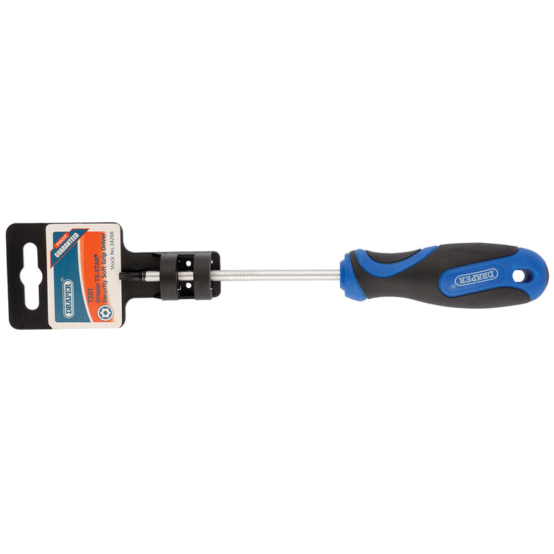 Draper Soft Grip T20 Draper TX-STAR&#174; Security Screwdrivers