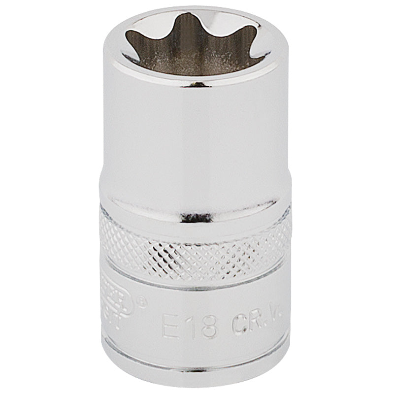 Draper 1/2" Square Drive Draper TX-STAR&#174; Socket (E18)