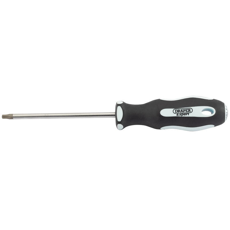 Draper Soft Grip T20 x 100mm Draper TX-STAR&#174; Screwdrivers