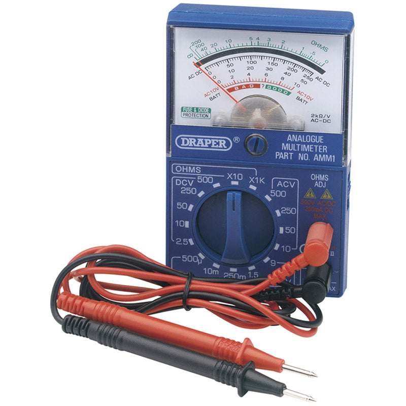 Draper Pocket Analogue Multimeter